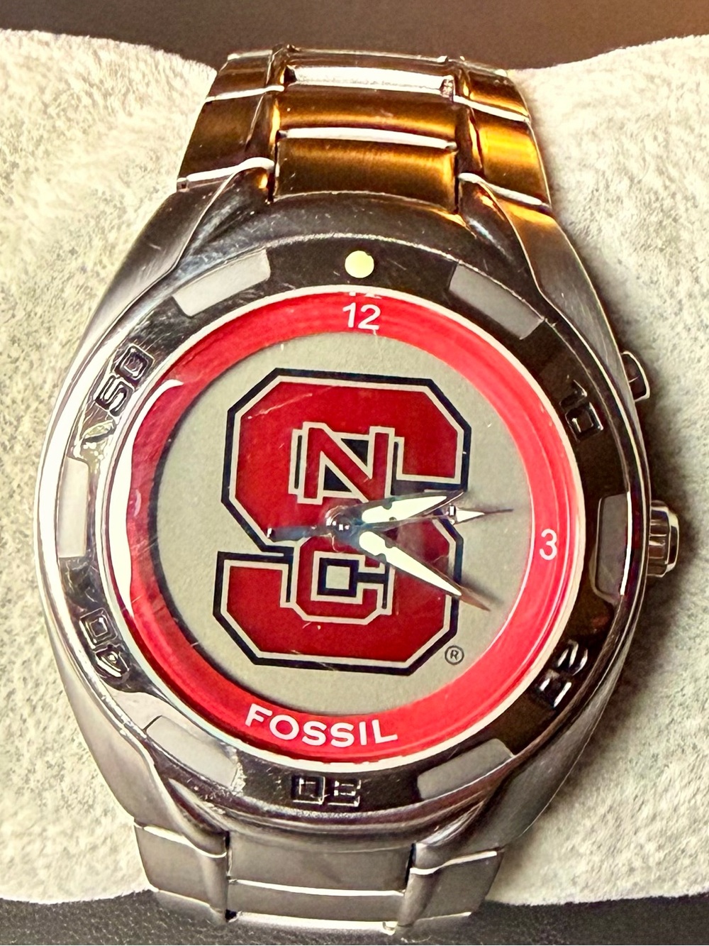 Fossil NC State Wolfpack Watch